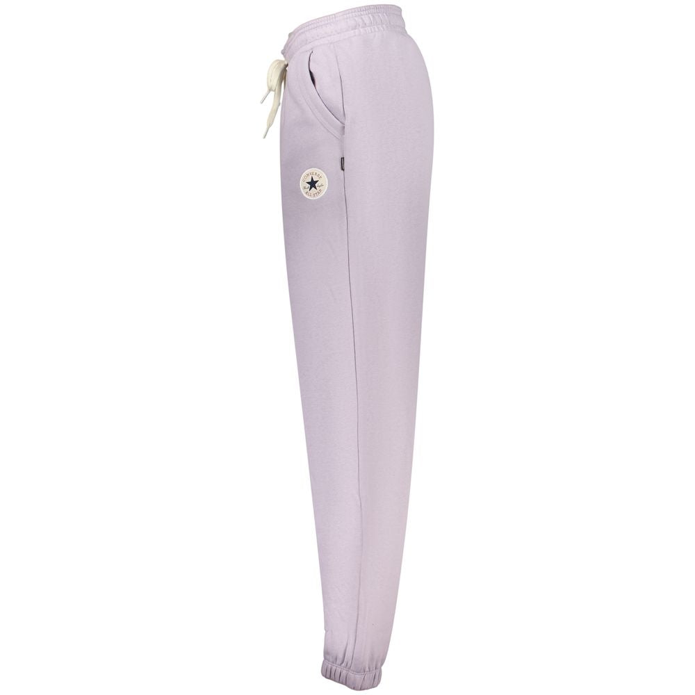 Converse Purple Cotton Joggers (Workout Pants)