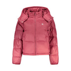 Calvin Klein Red Nylon Shell Jacket