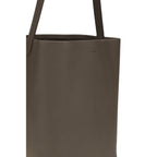 The Row Brown Calf Leather Bos Taurus Shoulder Bag