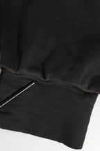 Dolce & Gabbana Black Cotton DG Shield Hooded Sweatshirt Sweater