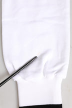 Dolce & Gabbana White Cotton DG Crew Neck Sweatshirt Sweater
