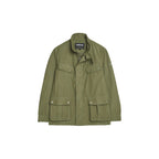 Barbour Green Cotton Full-Length Jacket