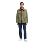 Barbour Green Cotton Full-Length Jacket