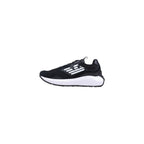 EA7 Emporio Armani Black And White Polyethylene Athletic Sneakers