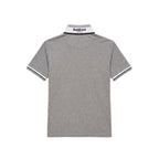 Baldinini Trend Grey Cotton Men Polo