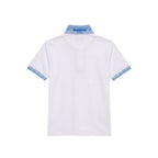 Baldinini Trend White Cotton Men Polo