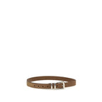 Brunello Cucinelli Brown Calf Leather Bos Taurus Regular Belt
