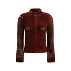 Giorgio Armani Bordeaux Viscose Cardigan