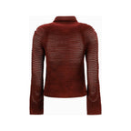 Giorgio Armani Bordeaux Viscose Cardigan