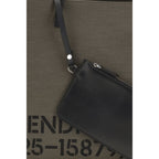 Fendi Bicolor Polyester Shoulder Bag