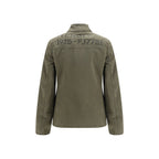Fendi Bicolor Cotton Full-Length Jacket