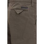 Prada Brown Cotton Cargo Pants