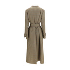 SA SU PHI Beige Wool Oves Aries Coat