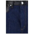 Agolde Blue Recycled Cotton Straight-Leg Jeans