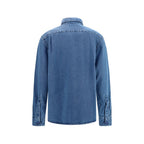 Deperlu Blue Denim Shirt
