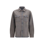 Deperlu Gray Denim Shirt