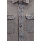 Deperlu Gray Denim Shirt