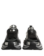 Dolce & Gabbana Black Two-Tone Super King Men Sneakers Shoes