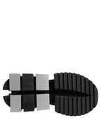 Dolce & Gabbana Black Two-Tone Super King Men Sneakers Shoes
