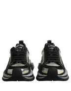 Dolce & Gabbana Black Two-Tone Super King Men Sneakers Shoes