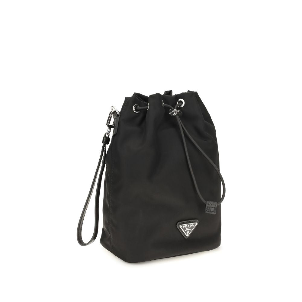Prada Black Nylon Handbag
