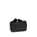 Ferragamo Black Calf Leather Bos Taurus Luggage And Travel