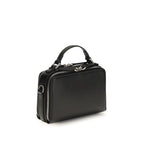 Fendi Black Calf Leather Bos Taurus Shoulder Bag