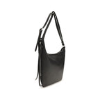 Fendi Black Calf Leather Bos Taurus Shoulder Bag