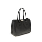 Fendi Black Calf Leather Bos Taurus Shoulder Bag