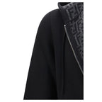 Fendi Black Cashmere Hoodie
