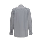 The Row Blue Cotton Dress Shirt