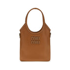 Miu Miu Brown Calf Leather Bos Taurus Handbag