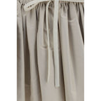 Miu Miu Beige Polyester Mini Skirt