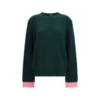 Prada Bicolor Wool Oves Aries Sweatshirt