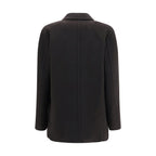 The Row Brown Cashmere Full-Length Jacket