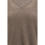 The Row Gray Cashmere Sweater