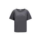 The Row Gray Cotton T-Shirt