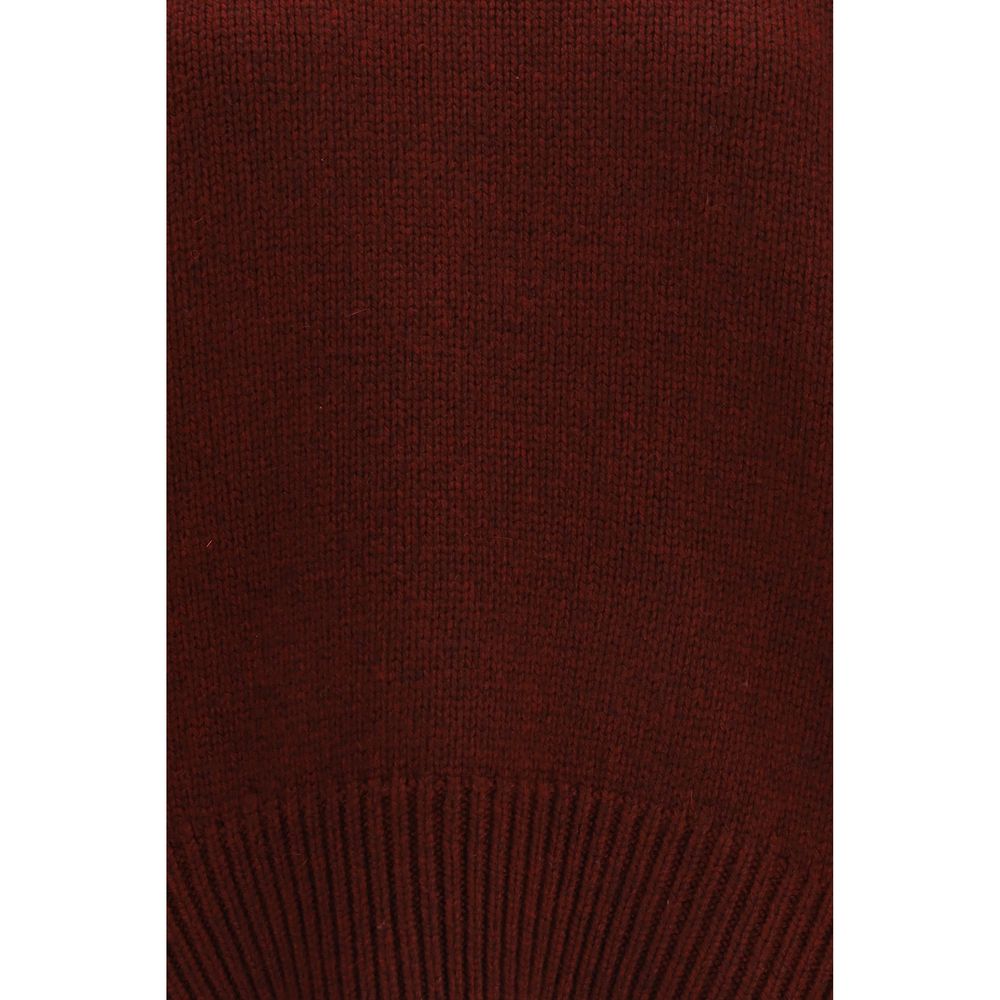 The Row Bordeaux Cashmere Sweater