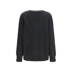 The Row Gray Cashmere Cardigan