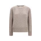 The Row Gray Cashmere Sweater