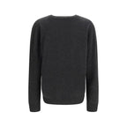 The Row Gray Cashmere Sweater