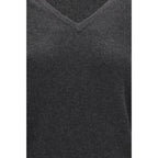 The Row Gray Cashmere Sweater