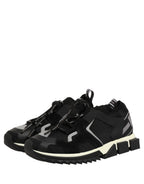 Dolce & Gabbana Shoes Black Sorrento Trekking Sneakers Men