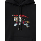 Burberry Black Cotton Hoodie
