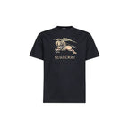 Burberry Black Cotton T-Shirt