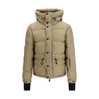 Moncler Grenoble Beige Goose Down Full-Length Jacket