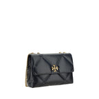 Tory Burch Black Lamb Ovis Aries Shoulder Bag
