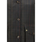 Barbour Bicolor Cotton Full-Length Jacket