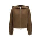 Wolford Brown Polyester Hoodie