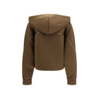 Wolford Brown Polyester Hoodie